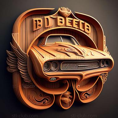 3D модель Dodge Super Bee (STL)